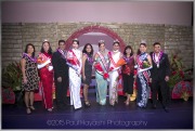 With Pageant Judges - 2016 Miss Chinatown Hawaii/Miss Hawaii Chinese Scholarship Pageant - Â©2015 Paul Hayashi Photography - All Rights Reserved