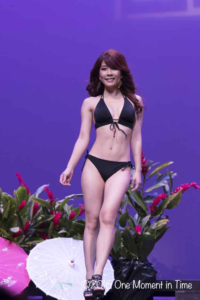 Swimsuit - Melody Kaohu - Miss Chinatown Hawaii/Miss Hawaii Chinese Scholarship Pageant - ©2017 One Moment in Time Photography