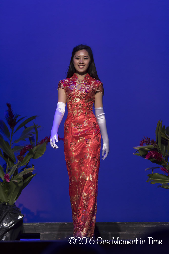 Cheongsam - Lily Dai - Miss Chinatown Hawaii/Miss Hawaii Chinese Scholarship Pageant - ©2017 One Moment in Time Photography