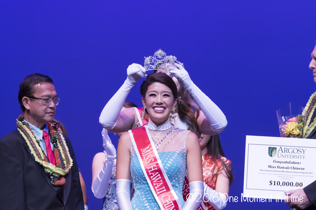 2017 Miss Hawaii Chinese Queen Stephanie Wang - Miss Chinatown Hawaii/Miss Hawaii Chinese Scholarship Pageant - ©2017 One Moment in Time Photography