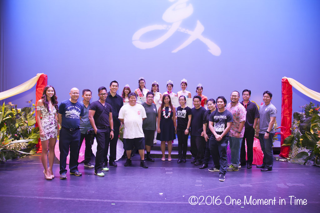 Queens & Court with Chinese Jaycees - Miss Chinatown Hawaii/Miss Hawaii Chinese Scholarship Pageant - ©2017 One Moment in Time Photography