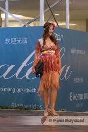 Miss Chinatown/Miss Hawaii Chinese Public Appearance at Ala Moana Center - Karen Chen
