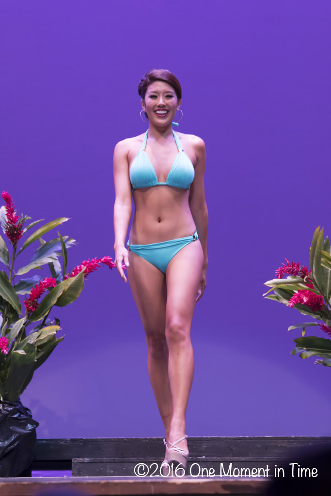 Swimsuit Stephanie Wang - Miss Chinatown Hawaii/Miss Hawaii Chinese Scholarship Pageant - ©2017 One Moment in Time Photography