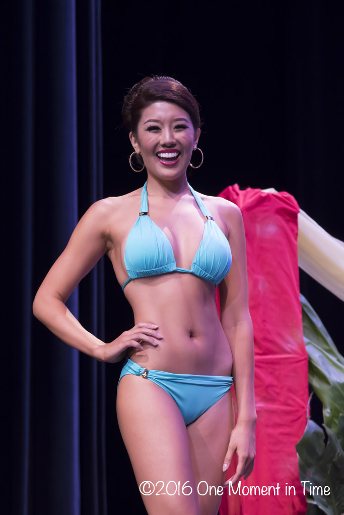 Swimsuit Stephanie Wang - Miss Chinatown Hawaii/Miss Hawaii Chinese Scholarship Pageant - ©2017 One Moment in Time Photography