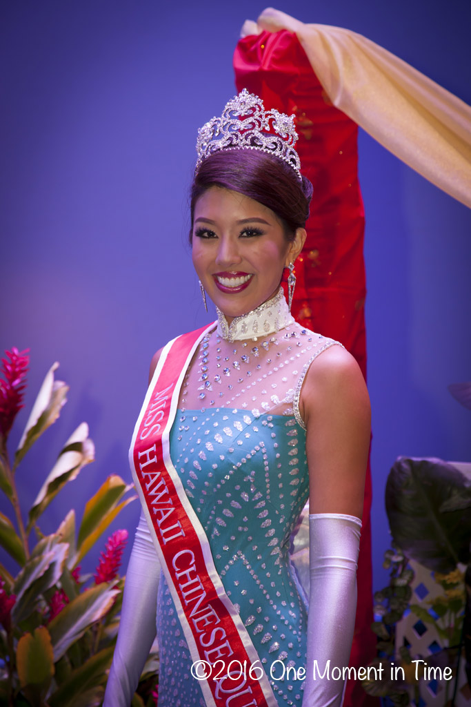 2017 Miss Hawaii Chinese Stephanie Wang - Miss Chinatown Hawaii/Miss Hawaii Chinese Scholarship Pageant - ©2017 One Moment in Time Photography