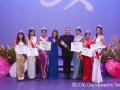 With Emcees Crystal Montrone (MCH 2013) and Kaulana Chang - Miss Chinatown Hawaii/Miss Hawaii Chinese Scholarship Pageant - ©2017 One Moment in Time Photography