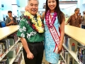 Miss Chinatown Hawaii 2018 Penelope Ng Pack had the honor to perform the National Anthem at the Nānākuli Public Library grand opening today, where Governor Ige presented her with the official proclamation of Hawai’i Library Week. This was instrumental in Penelope’s platform Page by Page: Helping Kids Read to Succeed through early childhood literacy. Way to go, Penny! We are so proud of you!