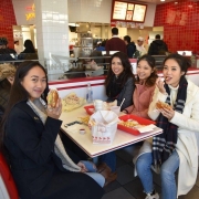 MCH Girls supporting our MCUSA contestant!