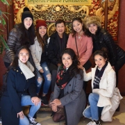 MCH Girls supporting our MCUSA contestant!